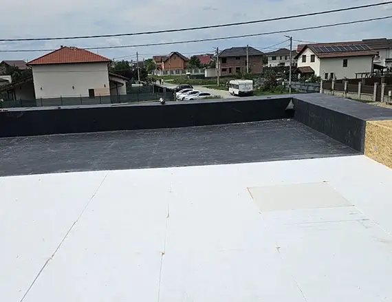 montaj termoizolatie si hidroizolatie epdm terasa timisoara