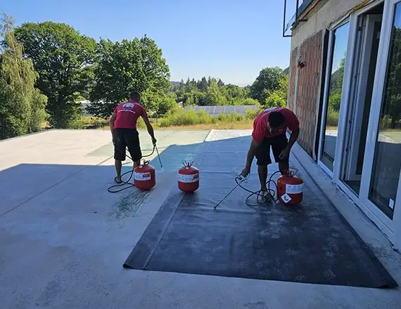 montaj hidroizolatie epdm terasa circulabila Săcele