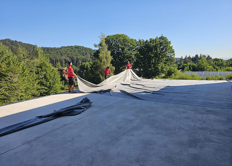 montaj hidroizolatie epdm terasa circulabila