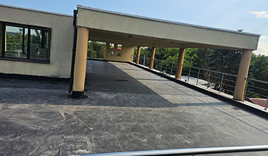 Finalizare terasă circulabilă cu EPDM – Otopeni