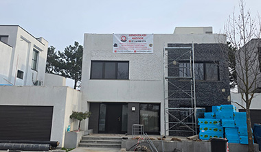 Hidroizolatie EPDM terasă circulabilă vila Buftea