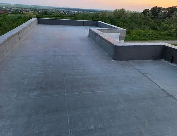 Hidroizolație cu membrană EPDM terasă exterioară necirculabilă în Cocoșești, Prahova