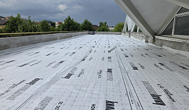 realizare pantă și strat de difuzie terasă necirculabilă