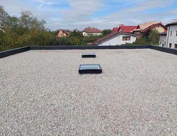 montare termoizolatie polistiren si hidroizolatie epdm lestat terasa prelungirea ghencea