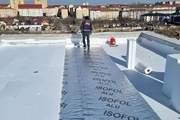 termoizolatie terasa acoperis cu polistiren